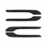 Carbon Fiber Car Door Handle Decoration For Tesla model 3 2019-2023 model y 2023 accessories car stickers 4pcs car carbon fiber 4 set