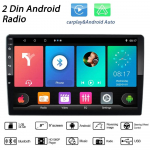 2 Din Android 10-tolline auto multimeedia videopleier Universaalne stereoraadio GPS Volkswagen Nissan Hyundai Kia Toyota jaoks 9inch,1+16GB