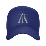 Pilot Alphabet Aviation Aircraft Gift Pesapallim&uuml;ts t&auml;iskasvanutele Lennuki Aviator Reguleeritav isam&uuml;ts Naiste Unisex v&auml;listingimustes kasutatavad Snapbacki m&uuml;tsid Adjustable Cap