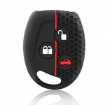 Silikoonist auto v&otilde;tmehoidja korpuse katte koti tarvikud sobivad Ford Mondeo Fiesta Focus C-Max KA GALAXY jaoks must