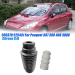 2tk 503370 525431 auto esiamort kummitolm+vedrustuse puhverplokk Peugeot 307 308 408 3008 Citroeni jaoks nagu n&auml;idatud v&auml;rv