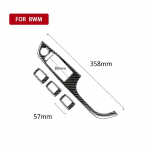2005-2012 s&uuml;sinikkiust BMW 3. seeria l&uuml;liti nupu kate ei tuhmu kunagi uhiuus left rudder