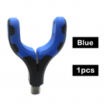 1 tk Kalastust&ouml;&ouml;riistad Kummiga kaetud kronsteini pea k&auml;epide ridvahoidja hoidja jaoks, klambrid &Otilde;ngeritv karpkala kalastustarvete tarvikud varustus