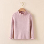 S&uuml;gistalvine lapsed T&uuml;drukud Turtlene kaelusega kampsun Pullover Kootud kampsunid Lasteriided 90 valge