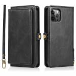 Eemaldatav Multi Card Flip magnetiline rahakott nahast &uuml;mbris iPhone 15 14 13 12 Pro Max Xs Max XR 8 7Plu Samsung S23 S22 S21 Ultra Plus A14 A13 A52 A53 jaoks iPhone 6/6s must
