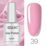 ROSALIND 15 ml k&uuml;&uuml;nelakk, poolp&uuml;siv leotav UV geelk&uuml;&uuml;nelakk, pealislakk geellakk