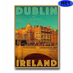 Kuulus Linna Plakat Maroko New York Pariis Maastik Seinakunst Maal Prinditud Pildid Elutuppa Kodu Baari Kohviku Sisustus 30x21cm