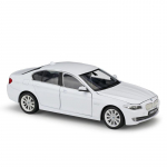 1/24 skaala Welly BMW 535i sulamist automudel, survevalu metallist m&auml;nguasjas&otilde;idukid, automudel K&otilde;rge simulatsiooniga kollektsioon, kingitused lastele 1/24-19.7x7.4x6.2cm must