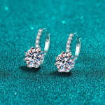 Naised 925 Sterling Silver V&auml;ike ja peen pinnakattega Pt950 kuld blue