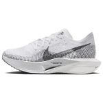 Nike ZoomX VaporFly Next% 3 Valge Particle Grey Naiste Tennised Metallik-H&otilde;bedane Tume Suitsuhall DV4130-100 36.5