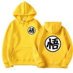 2022 Uusim Jaapani Anime Kapuutsiga S&auml;rk Cosplay Saiyan Son harajuku Goku Taskuga Kapuutsiga Dressipluusid Kapuutsiga Unisex/Naistele 2XL