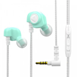 QKZ SK5 Ear-in-ear K&otilde;rvaklapid Hifi Rippk&otilde;rv Jooksev Bass Mobiiltelefoniliini juhtmuusika Nisupeakomplektiga punane