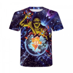 Meeste T-s&auml;rgid Heavy Metal Rock Music 3D Prinditud &Uuml;markaelus Suvine Hip Hop Skulls L&uuml;hikeste varrukatega Topid T&auml;navar&otilde;ivad Moer&otilde;ivad 4XL