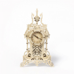 3D puidust pusle Ehitusm&auml;nguasi pendelkell DIY k&auml;sitsi valmistatud komplektid Harivad laste m&auml;nguasjad kell pusle parkkoor