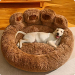 Koerte diivanvoodid v&auml;ikestele koertele Soojad aksessuaarid Suur koerte voodimatt Lemmikloomad Kennel Pestav Palus keskmine korv Kutsika Kasside tarvikud S 50cm pruun