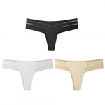 3 tk/partii Naiste Leopardimustriga alusp&uuml;ksid &Otilde;mblusteta aluspesu L&auml;bipaistvad alusp&uuml;ksid T&uuml;drukutele Intiimpesu M