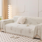 Eifloy Chenille 4 5-kohaline diivani r&auml;tik kaunistuseks &uuml;mberp&ouml;&ouml;ratav lamamistooli kate Universaalsed tugitooli katted kassidele koertele 180x130cm kohv