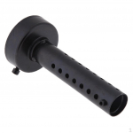 60 mm mustast roostevabast terasest mootorratta v&auml;ljalasketoru saab sisestada deflektori DB reguleeritav