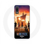 &Uuml;mbris Samsung Galaxy A02 One Piece Poster Crews Art Season 1 jaoks