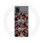 Samsung Galaxy A21S Case Friends Selfie seeria