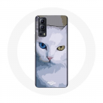 Vivo Y72 T&uuml;rgi furgoonkohver Kassi sinine silm ja kollane silm