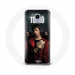 &Uuml;mbris Samsung Galaxy J6 2018 La Casa De Papel Tokyo maskile