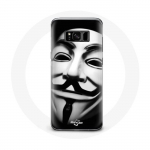 &Uuml;mbris Samsung Galaxy S8 plusile Oleme leegioni anon&uuml;&uuml;mne mask