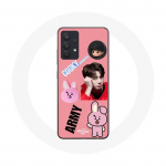Coque pour Samsung Galaxy A13 5G BTS Bangtan Gar&ccedil;on BT21 Cooky Jungkook ARMY