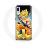 Coque pour Samsung Galaxy A20e Son goku dragon ball corps enerv&eacute;