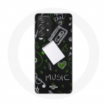 Coque pour Samsung Galaxy A33 5G Music cl&eacute; de sol
