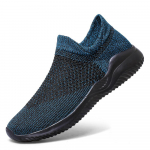 Jalatsid Meeste Kvaliteetsed Kevadjalatsid Meestele L&ouml;&ouml;blid Hingavad meeste tossud Hingavad valged Mood J&otilde;usaal Casual Light Plus Size Zapatillas Hombre 39 sinine