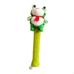 Sulgpallireketi k&auml;epideme katte k&auml;epide Dekoratiivne kaitsev libisemisvastane Red Scarf Frog
