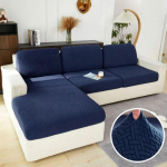 Elastne diivanikate elutuppa Jacquard tahke diivani istmekate Hall pestav istmepadja kate M&ouml;&ouml;blikaitse sektsioon Back Cushion Cover
