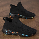 Hingavad tossud Jooksujalatsid Fitness Sport VabaajajalatsidTwist tallaga vabaajajalatsid naiste kingad 35 must