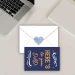 Isadep&auml;evakaartide &otilde;nnistus Loominguline p&uuml;hade t&auml;nup&uuml;ha tervitus T&auml;name teid tumesinine v&auml;rv