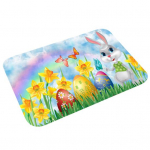 P&otilde;randavaip, libisemiskindel plekikindel flanell Happy Easter p&otilde;randavaip magamistoale #1