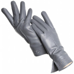 Kvaliteetne mood Naiste kindad V&auml;rv Lambanahk Talvine Soe &otilde;hukesed kindad 2024 8 tumehall v&auml;rv