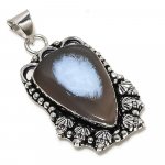 Natural Owhyee Opal Gemstone Handmade 925 Sterling Silver Pendant 1.97 n4y28