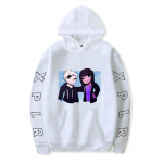 XPLR Hoodie Prinditud Sam ja Colby Hoodies Kampsunid Mehed Naiste Pusa vabaaja kampsun Sam ja Colby Pullover Fliisist kapuuts M