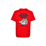 Nike Air Suure Prindiga Korvpalli Tennise S&auml;rgid L&uuml;hikeste Varrukatega Spordis&auml;rgid Meeste Topid Punane DD3355-657 L red