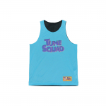 Nike x Space Jam Kahepoolne Pol&uuml;ester Niiskust Eemale Juhtiv Varrukateta Korvpallivorm Meeste Tanktop Sinine DJ3895-434 L