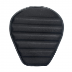 Mootorratta istmepadi, hingav amortisatsiooniga mootorratta istmepadi reguleeritavate rihmadega, must