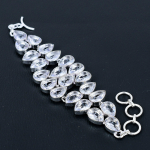 Valge Topaas Kivist K&auml;sit&ouml;&ouml;na Valmistatud 925 Sterling H&otilde;bedast K&auml;ev&otilde;ru, Topaasi H&otilde;bedane K&auml;ev&otilde;ru, Valge Topaasi K&auml;ev&otilde;ru Naistele, Unisex K&auml;ev&otilde;ru Kingituseks 8