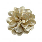 Naiste pross, lillekujuline kivikivist kunstp&auml;rl, libisemisvastane kott mantel krae m&uuml;ts Sall kaunistus riided n&ouml;&ouml;pn&otilde;el pidu balli r&otilde;ivad ehted khaki