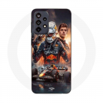 Coque Maniacase pour Samsung Galaxy A52 5g Max Verstappen F1 art wallpaper