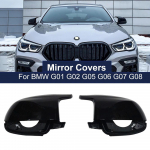 High-quality Rear View Mirror Cover Trim Kit  For BMW x3 G01 x4 G02 x5 G05 2018- Car Wing Side Rearview Mirror Cover Caps