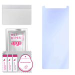 apgo Ultra-Clear 9H Hybrid protective glass compatible with Sony Xperia 8, flexible nano glass, great replacement for tempered glass, scratch-resistan