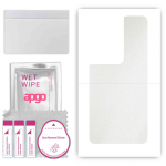 apgo Protective Skin Sticker for the back compatible with Oppo Reno8 Pro 5G, Wrap Film, Foil, Vinyl - Pattern Matte Transparent