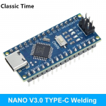 Atmega328 CH340 MINI Type-C Nano 3.0 USB-C arendusplaadi moodul ATmega328P CH340G 5V 16M mikrokontrollerplaat Arduino jaoks Type-C USB Welding