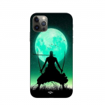 Coque maniacase pour Iphone 13 pro max roronoa zoro triple &eacute;p&eacute;e pleine lune